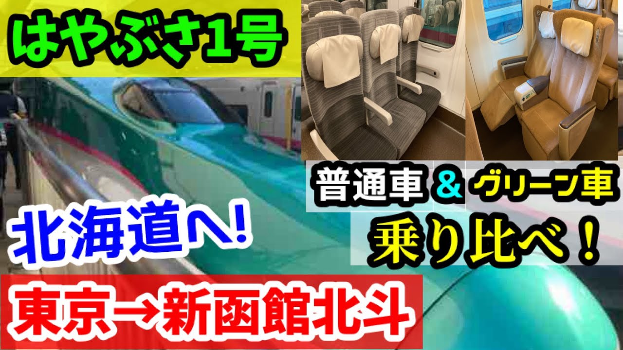 Hayabusa 1] E5 Series Green Car vs. Standard Car Ride Comparison