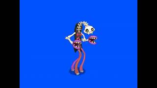 Clackula Blue Screen Idleboneisland My Singing Monsters