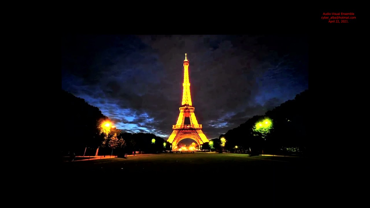 "Bella Notte" french versión & lyrics. Paris at night.