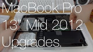 MacBook Pro 13' (Mid 2012) SSD & RAM Upgrades | IMNC