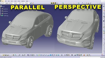 CATIA V5 - Change Perspective View
