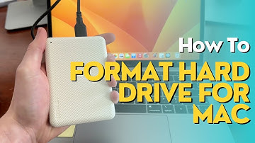 How to Format a Hard Drive for Mac