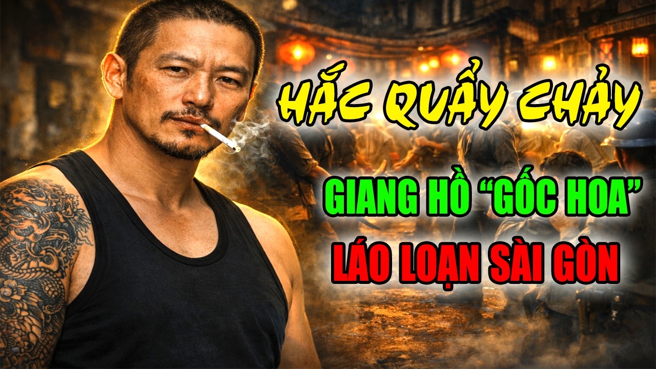 HẮC QUẨY CHẢY - Thủ Lĩnh Nhóm Giang Hồ Người Hoa Tại Sài Gòn. Kẻ Dám Thách Đấu Ông Trùm ĐẠI 