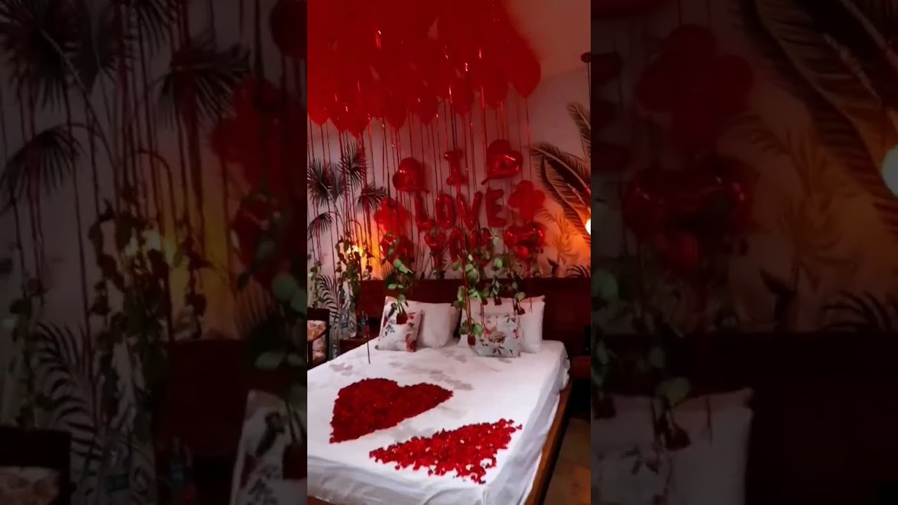 Surprise Room Decoration at Home for Birthday 