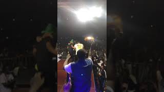 Wizkid and R2bees performs Slow Down in Ghana 1st January 2021