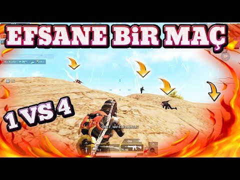 1 VS 4 NASIL ATILIR !! BİTİRİM 2`li YUNUSBEY İLE HARİKA MAÇ !! PUBG MOBİLE