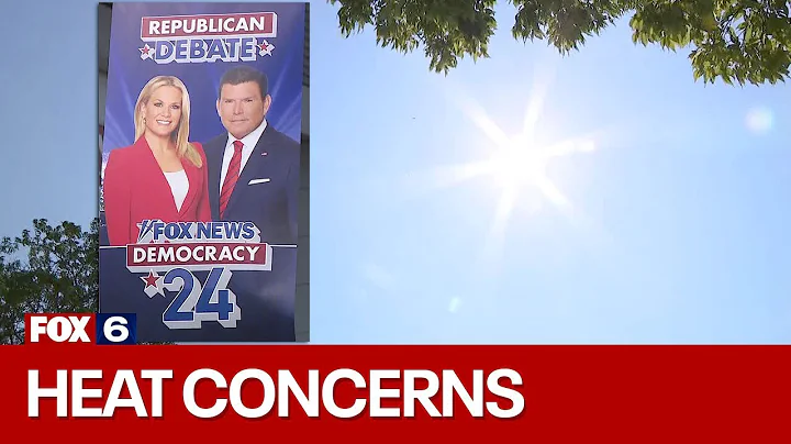 Wisconsin extreme heat: Presidential debate outdoor events cope| FOX6 News Milwaukee