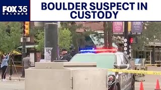 Boulder, Colorado attack suspect in custody
