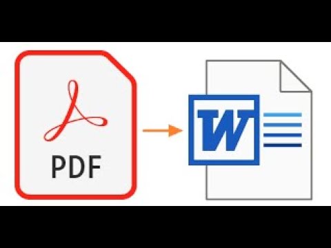 U bedel PDF Word, PDF Sawir, Sawir PDF, si fudu adaan waxba ku duubayn Computer kaaga.