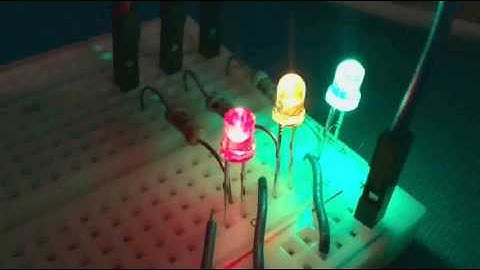 "Эквалайзер" на Arduino и датчике звука