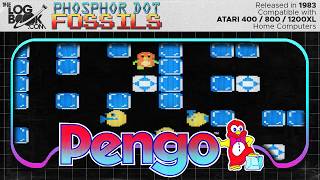 Phosphor Dot Fossils: Pengo (Atari 8-bit computers, 1983)