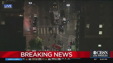 Robbery, Shooting Leads To LAPD Standoff With Hostages