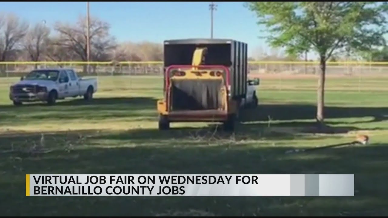 Virtual job fair for Bernalillo County summer jobs YouTube