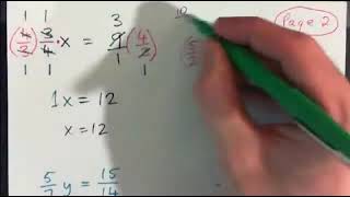 Solve by Multiplying both sides by the Reciprocal