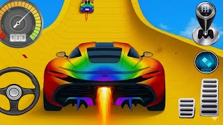 Mega Ramp Monster Car Racing 3D - Extreme Car Stunts - Android Gameplay screenshot 1