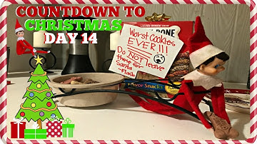 COUNTDOWN TO CHRISTMAS 2016: DAY 14: ELF ON THE SHELF & ADVENT CALENDAR