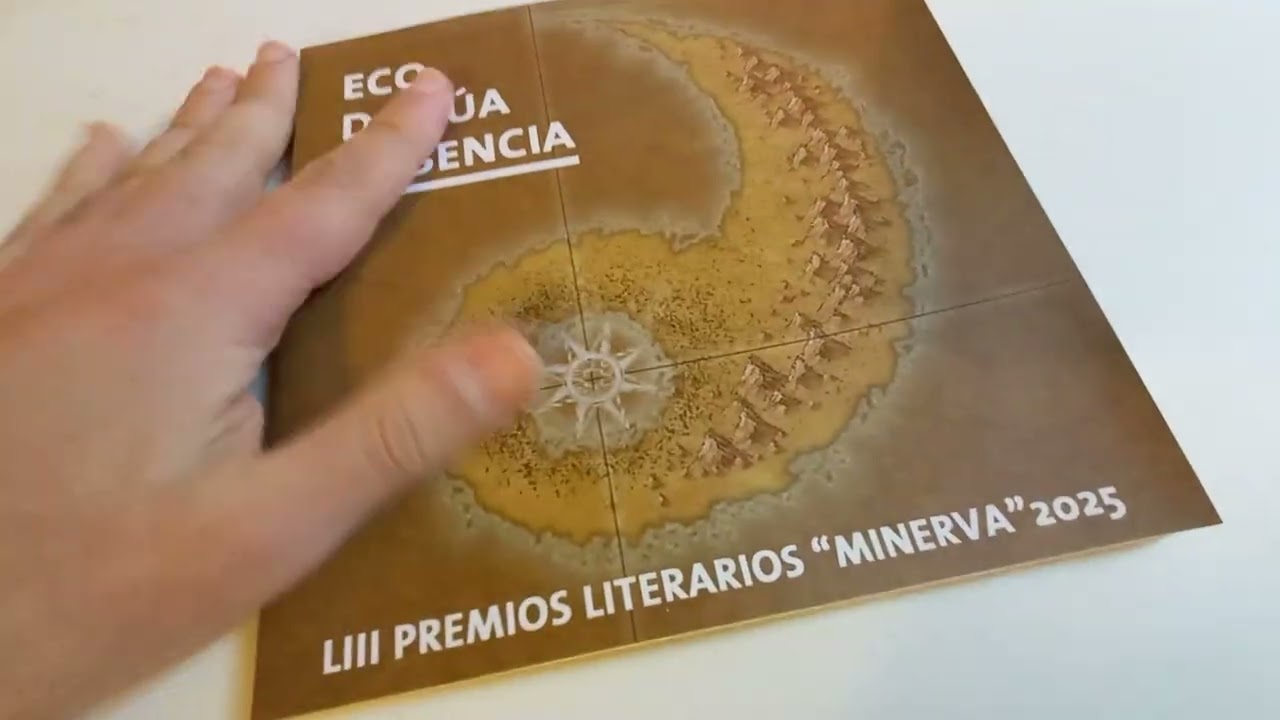 Eco da túa ausencia (Premios Minerva do Colexio Peleteiro) - (Apertura de libro)