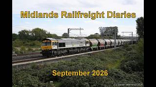 Midlands Railfreight Diaries : September 2026