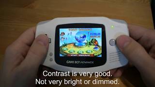 Gameboy Advance Backlit MOD - Correct method