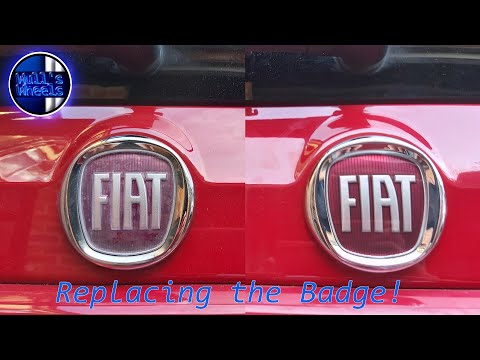 Out with the Old, In with the New - Fiat Panda Badge Replacement