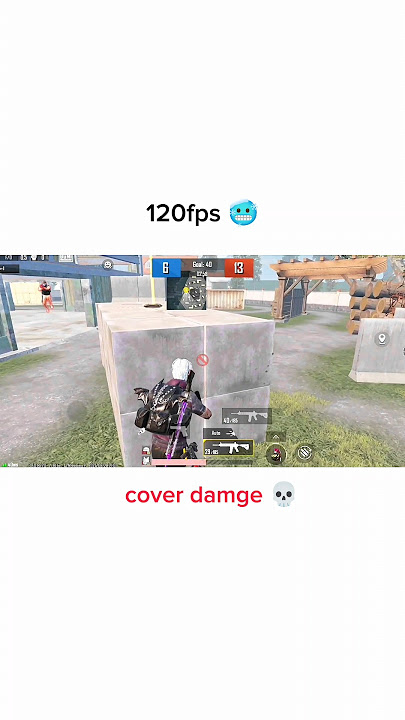 45 Vs 120 fps player🥶💀 #tdm