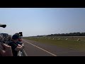 ZU-JET takeoff for 2023 Durban Airshow