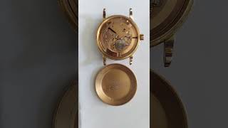 Relógio marca omega modelo vintage caixa em pvd rose movimento automático década de 40