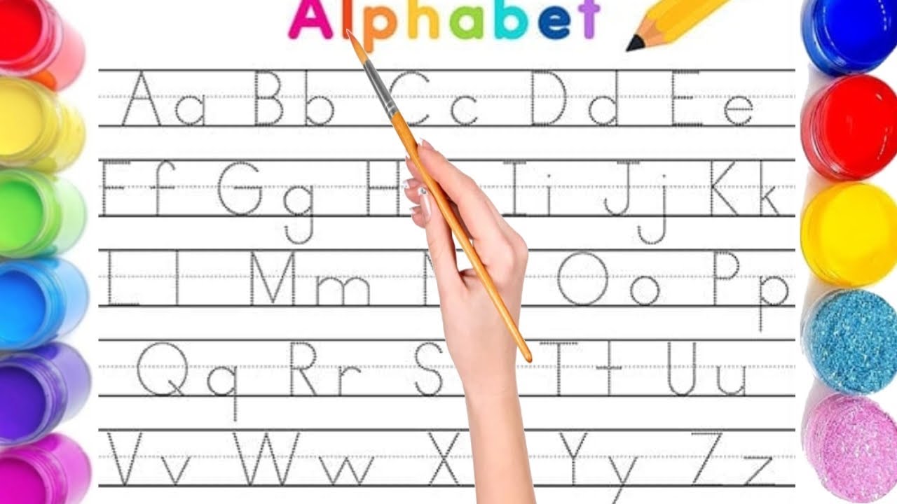 Learn ABCD Alphabets and numbers counting 123.Shapes for kids and ...