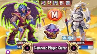 Monster Legends GLAMHEAD lv150 vs Wyrmlad combat review