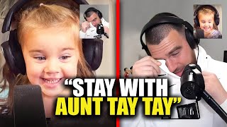 Travis Kelce BURSTS INTO Tears as Baby Niece Wyatt Wants to Stay with Taylor Swift!