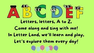 Welcome to Letter Land