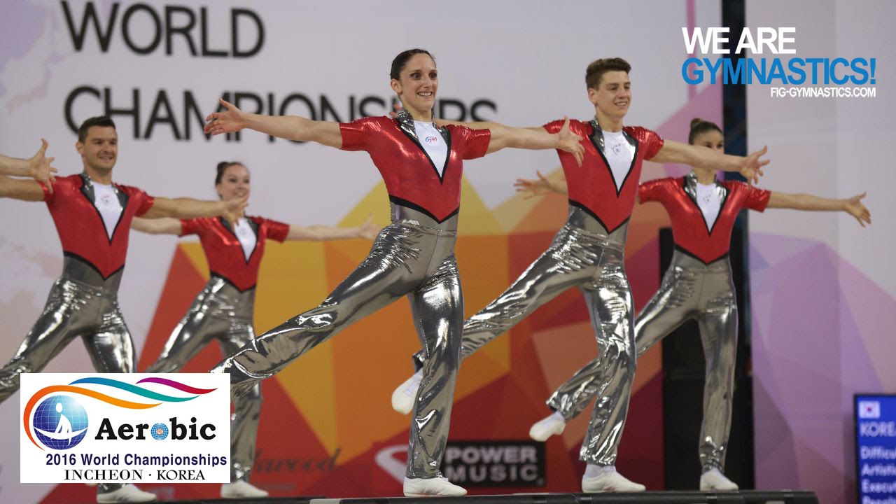 France  (FRA) - 2016 Aerobic Worlds, Incheon (KOR) - Qualifications Step