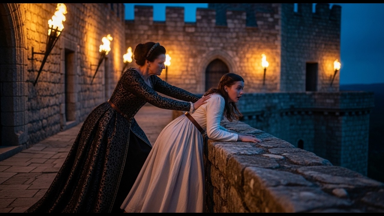 85 💔👑HER STEPMOTHER PUSHED HER OFF A TOWER ON HE