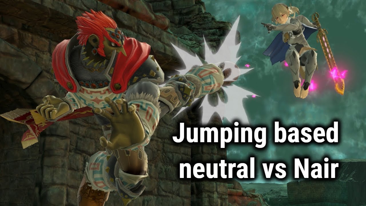 Mighty Ganondorf Knowledge - Jumping based neutral vs Nair