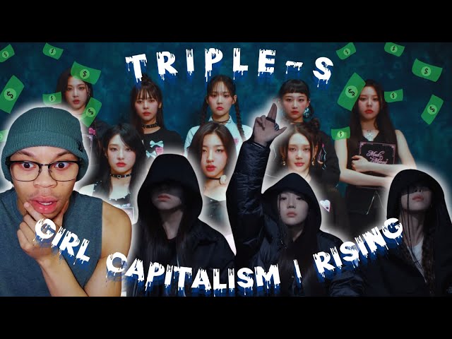 Triple S double REACTION| Girls Capitalism & Rising Mv's class=