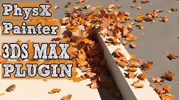 3Ds max Modeling Plugins_PhysX Painter