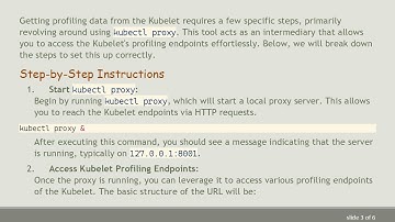Unlocking pprof Profiling for Kubernetes: A Guide to Profiling the Kubelet Process