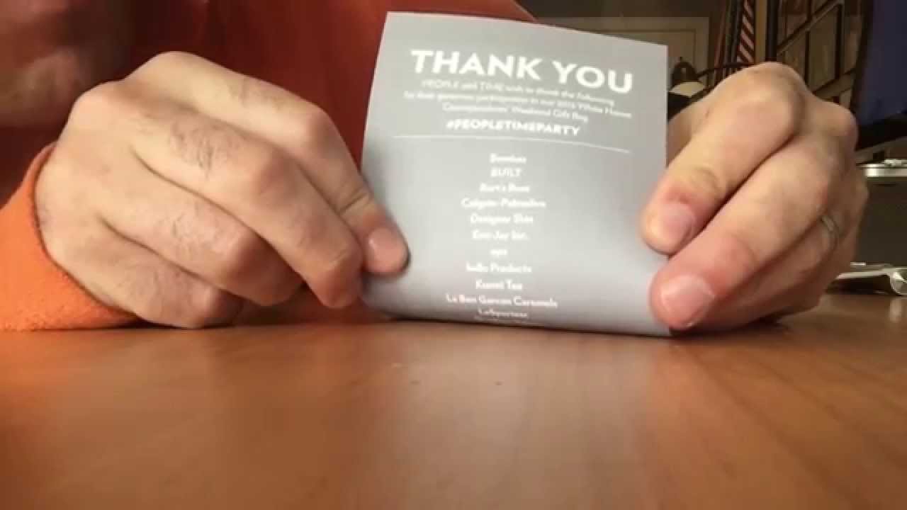 Nerd Prom - The People/TIME Magazine Swag Bag