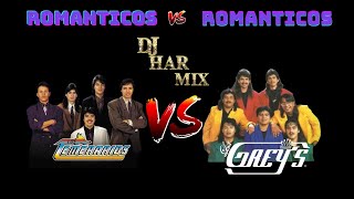 LOS TEMERARIOS VS LOS GREYS MANO A MANO MIX DJ HAR PURO ROMANTICISMO