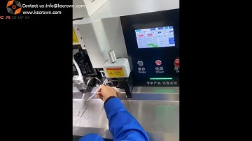 Servo Motor Multi-core Wire Stripping and Crimping Machine WL-DX620L - Suzhou Crown