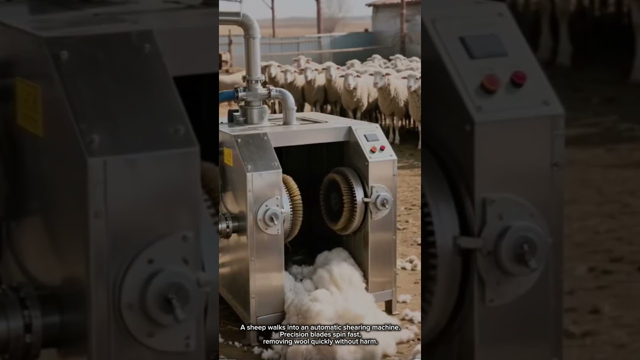 Automatic Sheep Shearing Machine