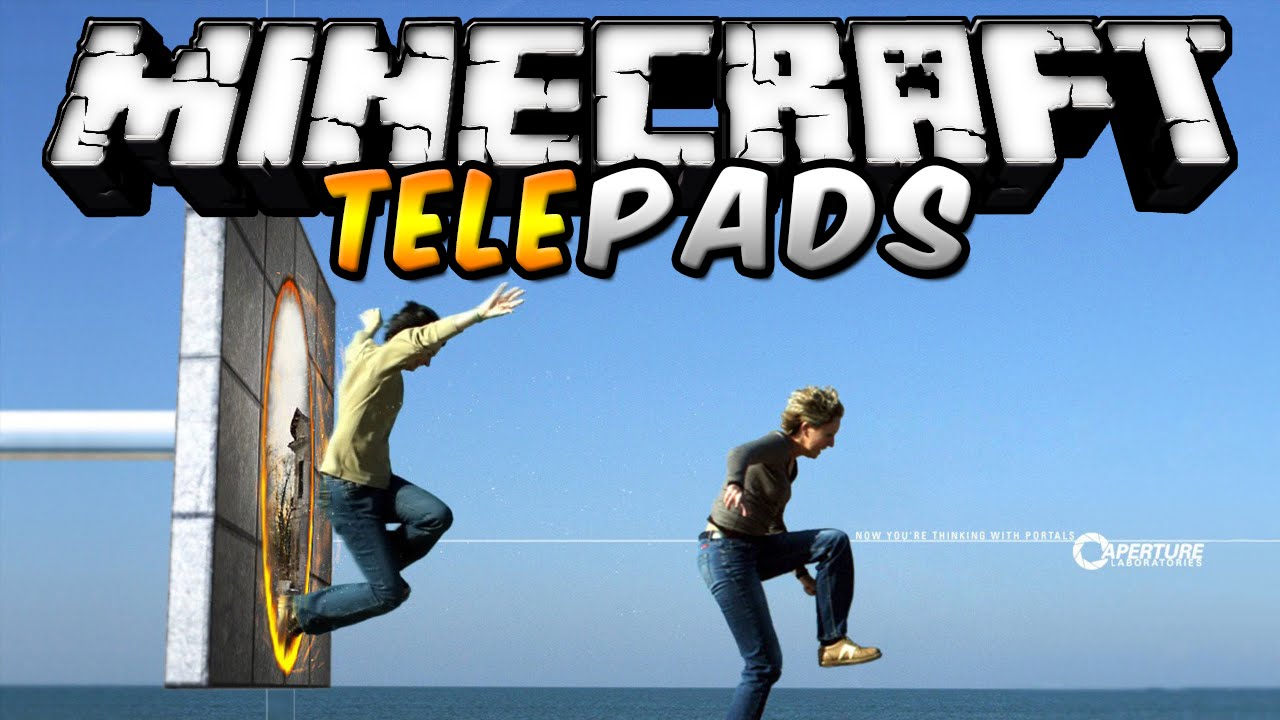 Minecraft - TelePads MOD (Manera futurística de moverte!) - ESPAÑOL ...