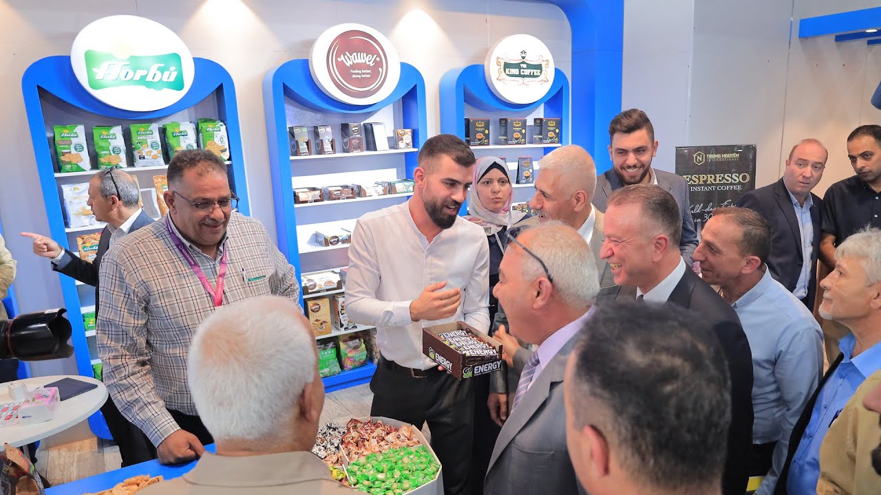 مباشر : جولة في معرض الغذاء Food EXPO  في الخليل