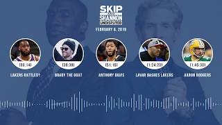 UNDISPUTED Audio Podcast (02.06.19) with Skip Bayless, Shannon Sharpe \& Jenny Taft | UNDISPUTED