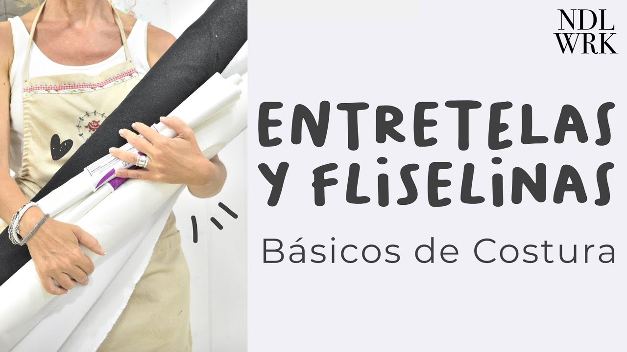 Diferencias entre Entretela, Fliselina de Apliquick y Fliselina de Doble Cara (Appliqué)