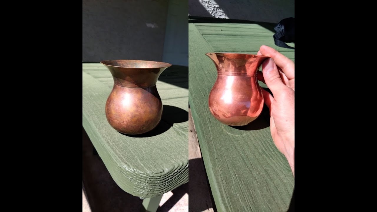 Copper Spittoon Restoration (No Time Lapse) - YouTube