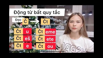 Cùng Trang học tiếng Séc - Bài 7 - chia động từ thì hiện tại (bất quy tắc)