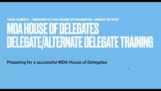 Famous 2023 House of Delegates Delegate:Alternate Delegate Training Net Worth