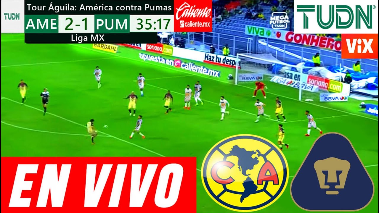 América Vs En Vivo 🔴Donde Dia Y Canal Tv | América Pumas En Vivo partido Copa SKY - YouTube