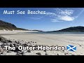 The MUST SEE Beaches on the ISLE OF HARRIS - Exploring the Outer Hebrides by Camper Van - VAN LIFE